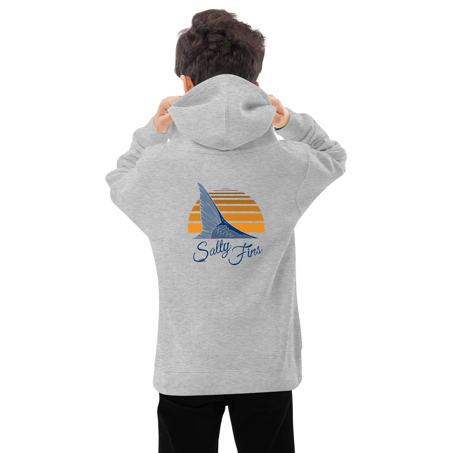 Kids Salty fleece hoodie