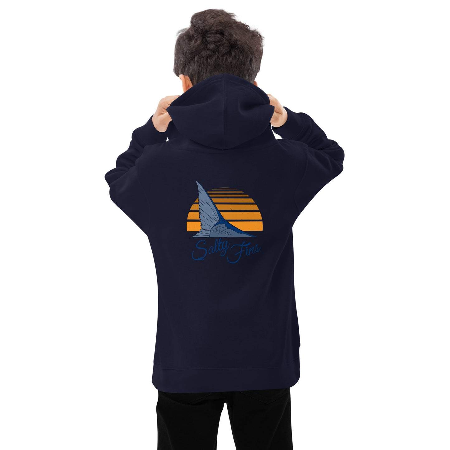 Kids Salty fleece hoodie