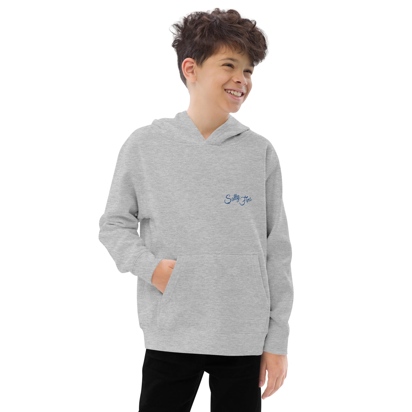 Kids Salty fleece hoodie